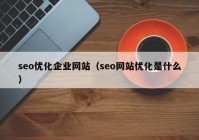seo优化企业网站（seo网站优化是什么）